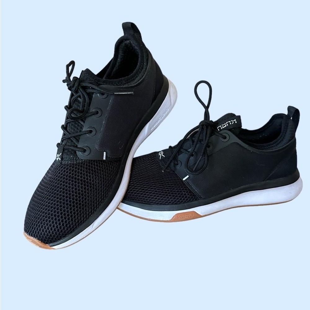 Womens Kuru Atom Cloud Black Sneakers shoes